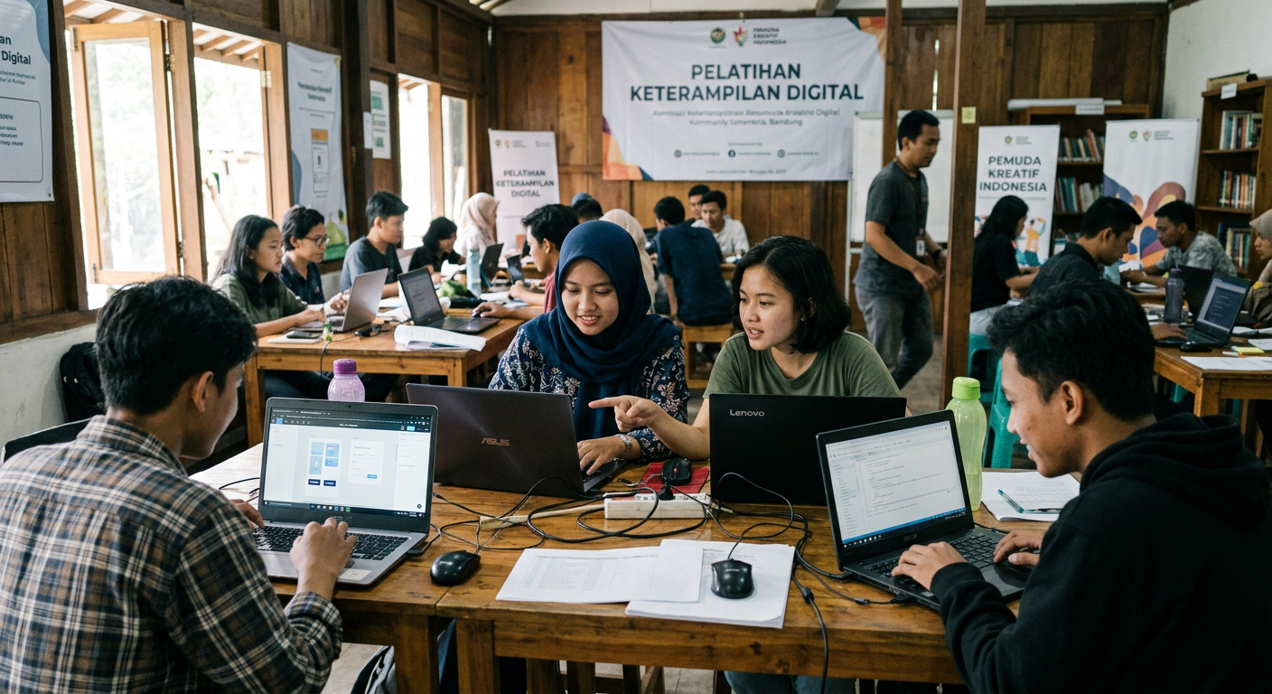 LIVEDRAWSGP 5D Gelar Workshop Literasi Digital untuk Pemuda