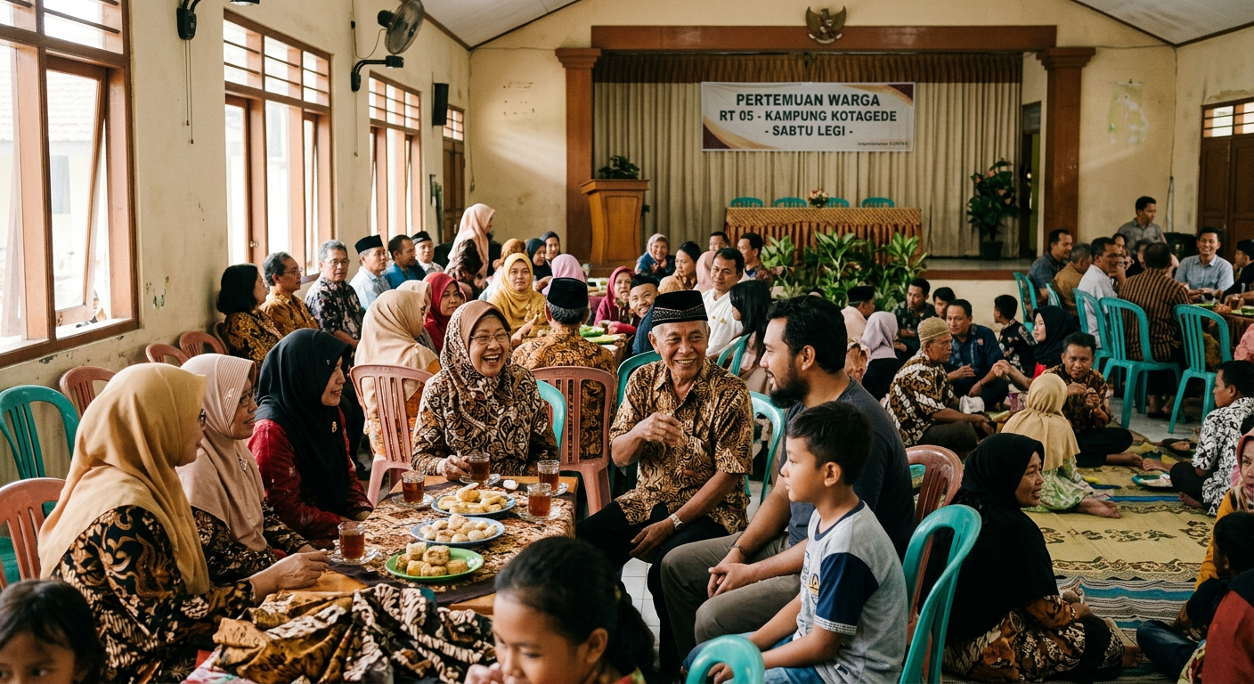 Pertemuan komunitas LIVEDRAWSGP 5D - masyarakat Indonesia berkumpul bersama